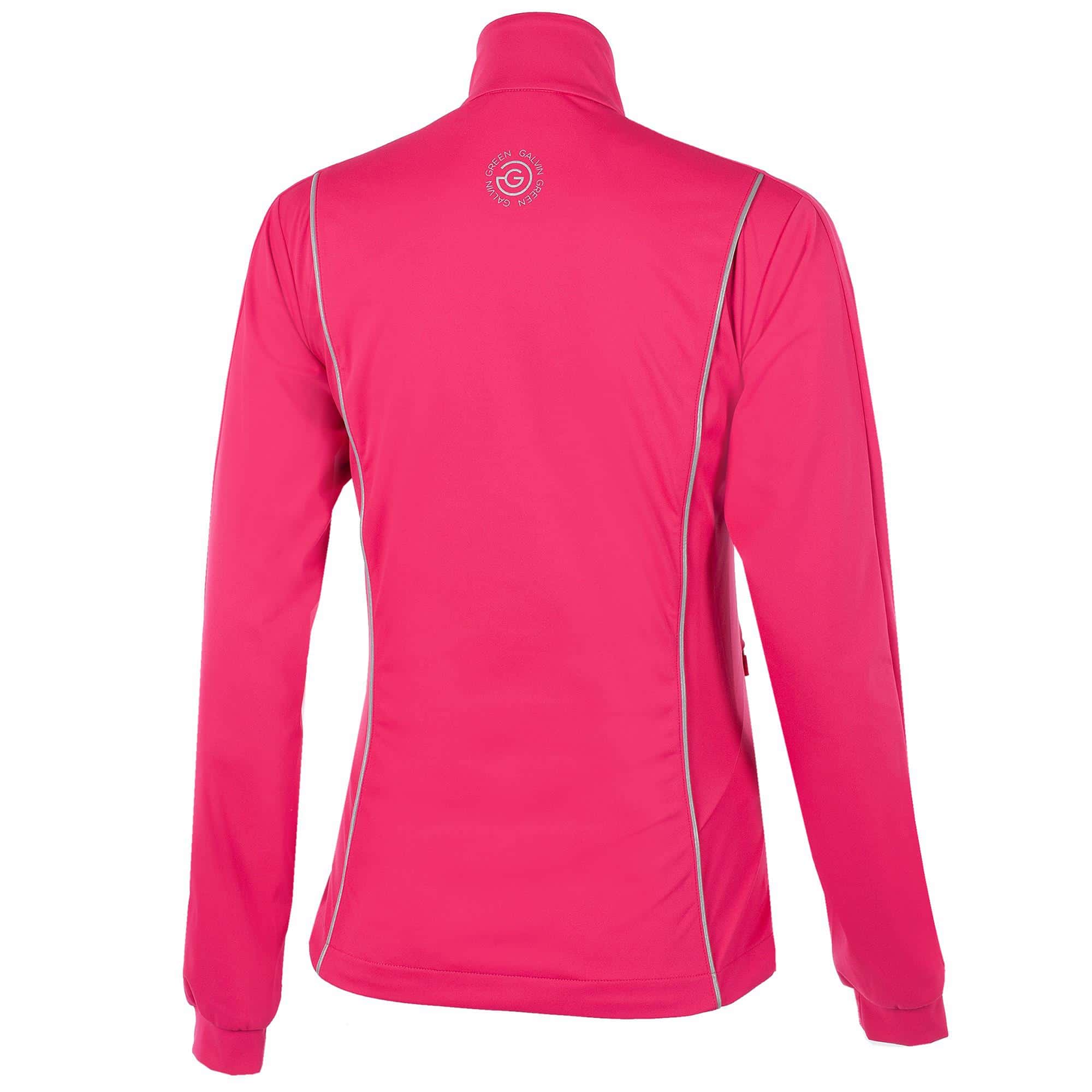Galvin Green Leila Interface Ladies Golf Jacket Deep Pink/Reflex